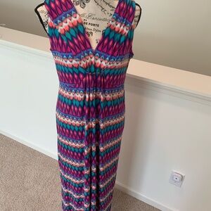 Ruby Road Multicolor Maxi Dress